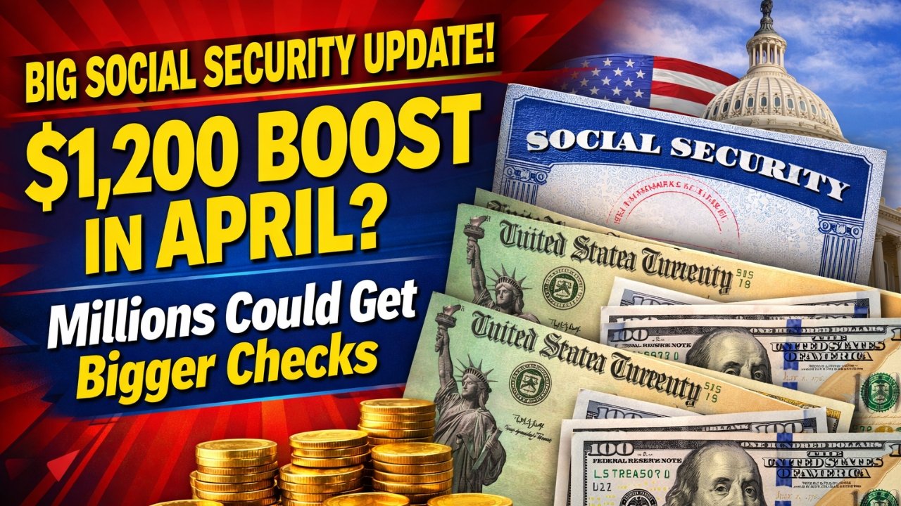 $1200 Surprise Social Security Boost Coming in April 2026?