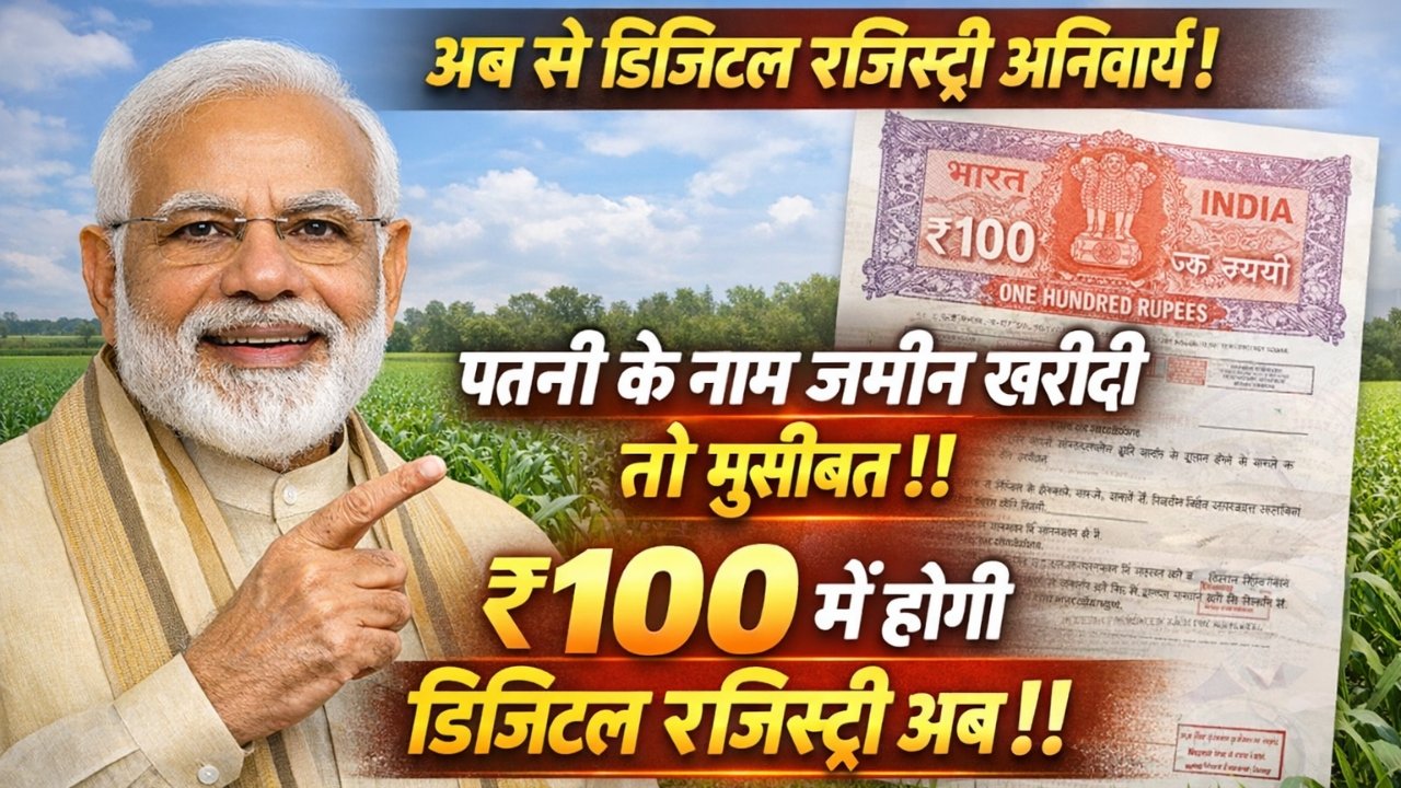 Digital Land Registry Wife Name 2026